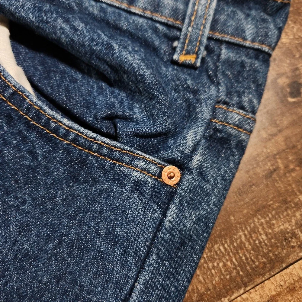 Vintage Levis 517 Jeans Pants Mens 40x30 Blue Denim Orange Tab 70s 80s Tag 42x32